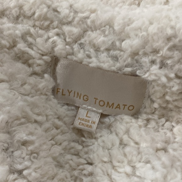 Flying Tomato Faux Suede Shearling Jacket - Picture 7 of 8